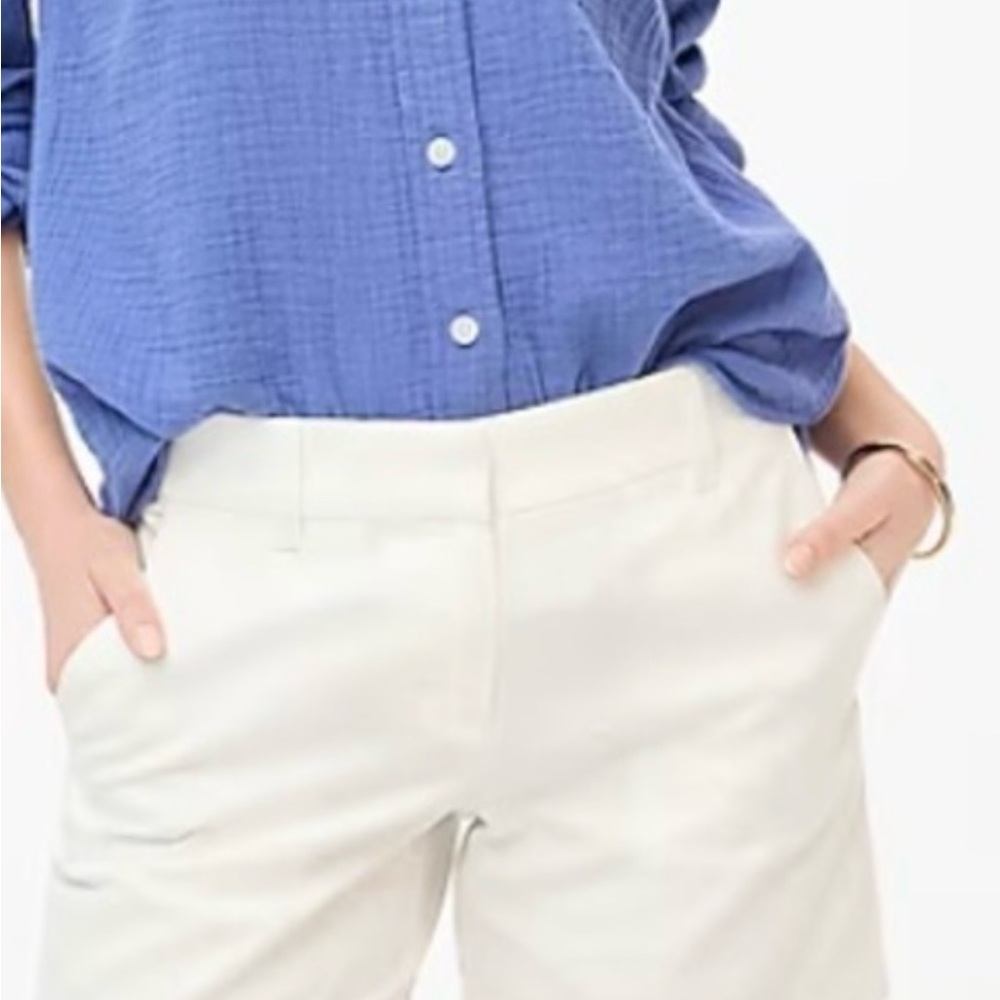 J.Crew Factory Classic Chino Shorts Size: 6
